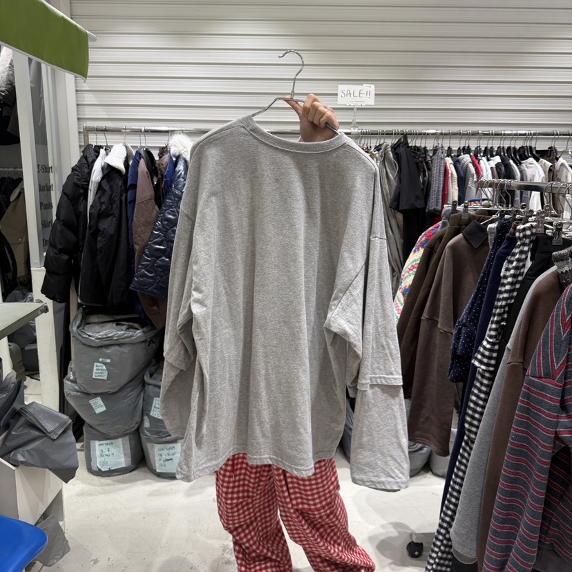 BRICKLANE東大門㊣實拍女裝新品25秋冬職業真品人氣長袖T恤BRICKLANE長袖T恤