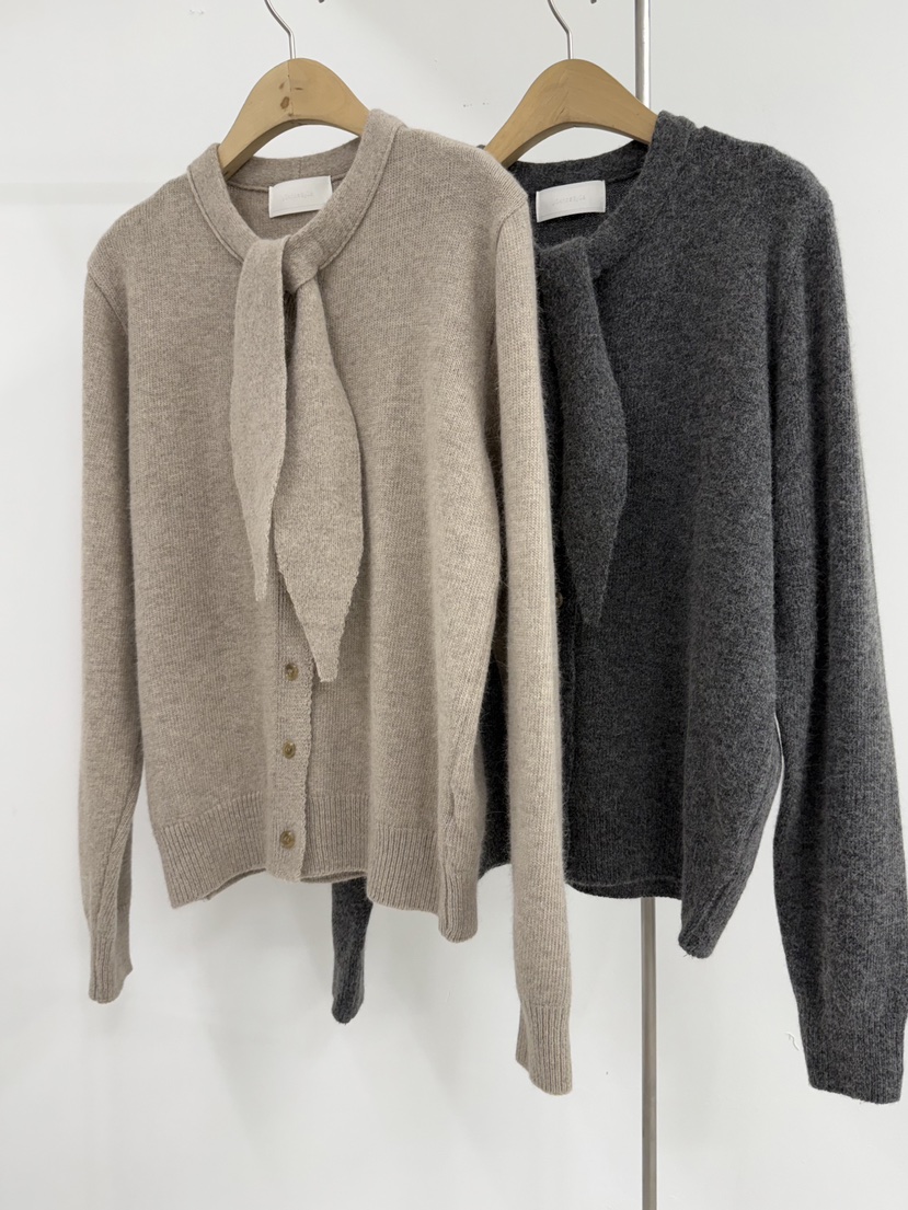 YIKHO STYLE東大門㊣實拍女裝新品人氣休閑推薦針織衫圍巾YIKHO STYLE針織衫