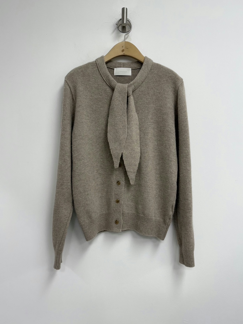 YIKHO STYLE東大門㊣實拍女裝新品人氣休閑推薦針織衫圍巾YIKHO STYLE針織衫圖色2