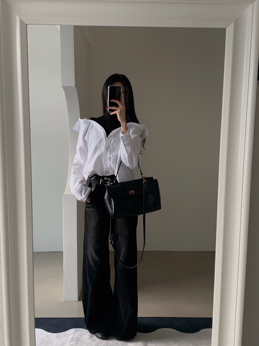 VERANDA東大門㊣代購女裝新款職業真品25秋冬熱賣襯衫蕾絲衫VERANDA襯衫/蕾絲衫