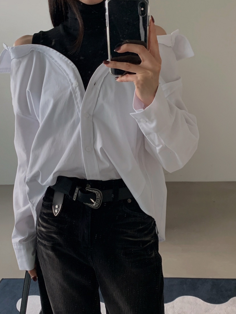 VERANDA東大門㊣代購女裝新款職業真品25秋冬熱賣襯衫蕾絲衫VERANDA襯衫/蕾絲衫