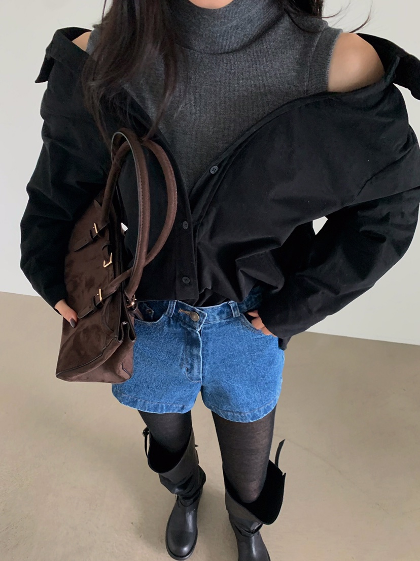 VERANDA東大門㊣代購女裝新款職業真品25秋冬熱賣襯衫蕾絲衫VERANDA襯衫/蕾絲衫