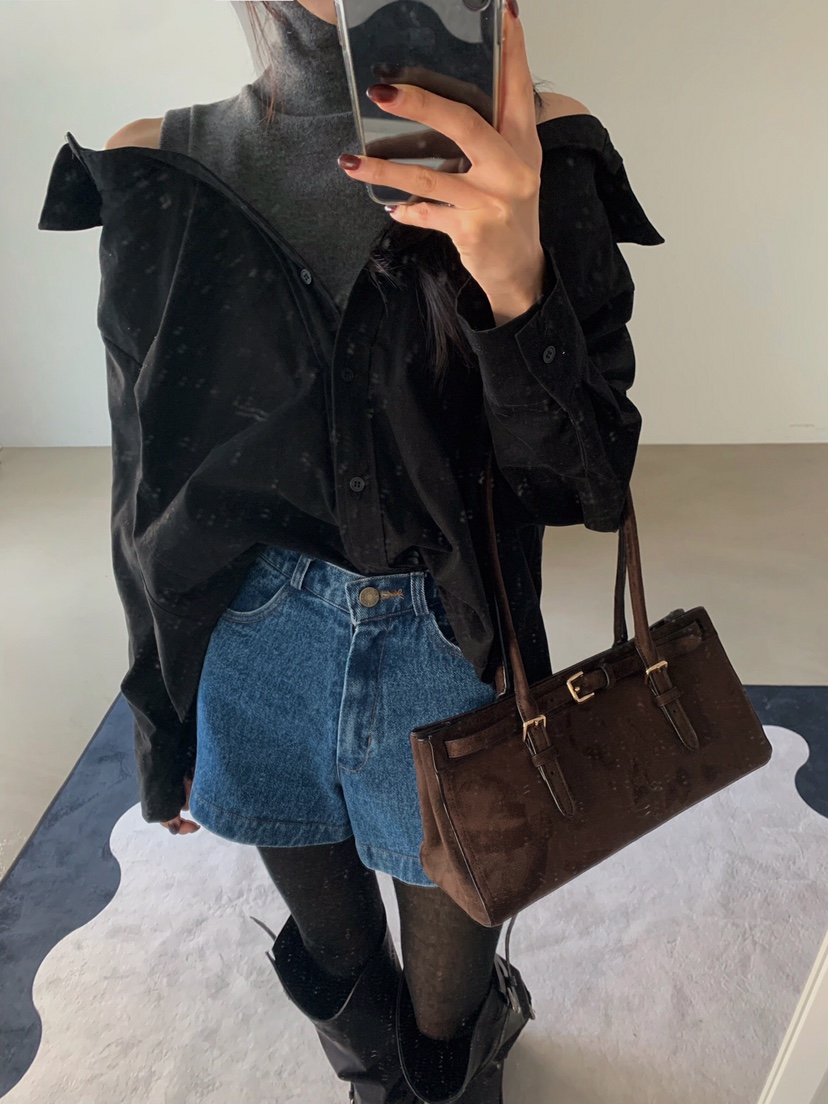 VERANDA東大門㊣代購女裝新款職業真品25秋冬熱賣襯衫蕾絲衫VERANDA襯衫/蕾絲衫