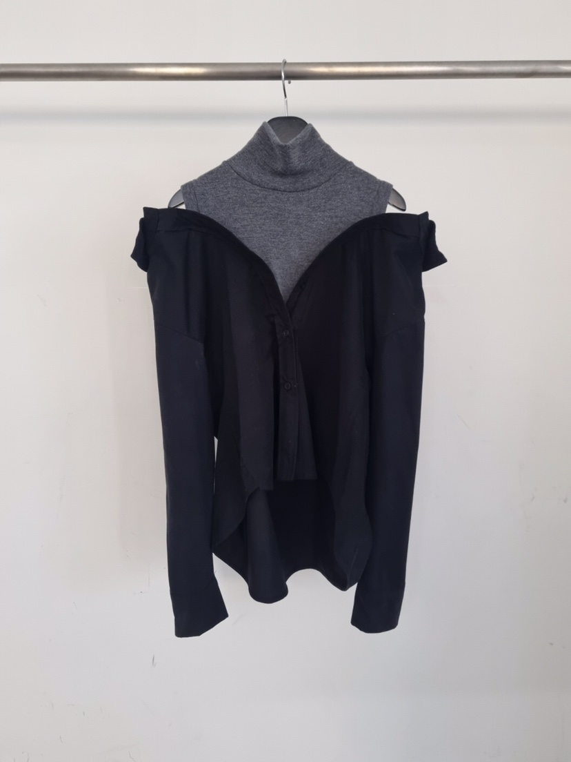 VERANDA東大門㊣代購女裝新款職業真品25秋冬熱賣襯衫蕾絲衫VERANDA襯衫/蕾絲衫圖色2