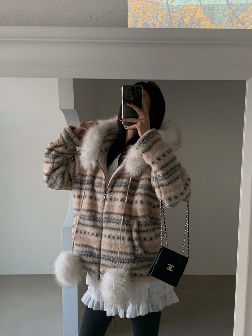 VERANDA韓國直郵㊣女士新品休閑熱賣真品推薦夾克連帽拉鏈衫VERANDA夾克