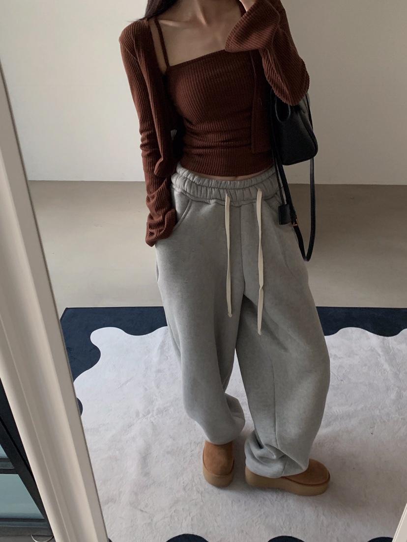 VERANDA東大門㊣代購女裝新品職業真品推薦25秋冬時尚休閑褲VERANDA休閑褲