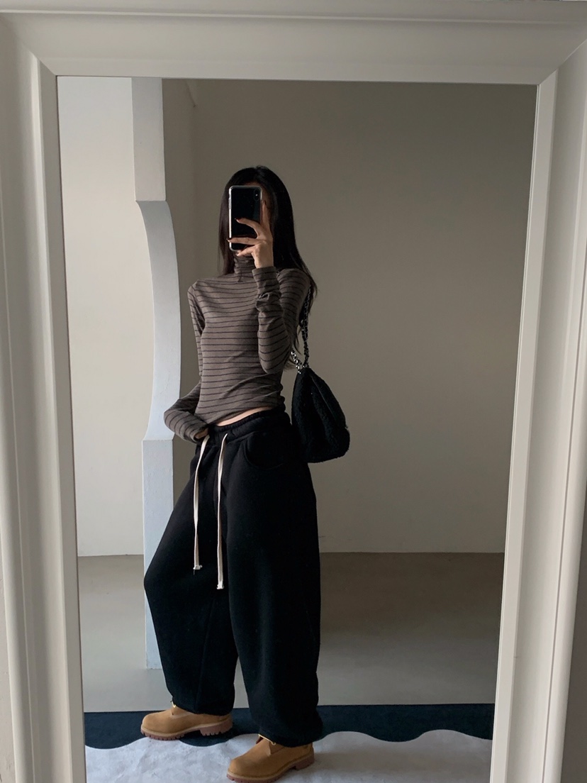 VERANDA東大門㊣代購女裝新品職業真品推薦25秋冬時尚休閑褲VERANDA休閑褲