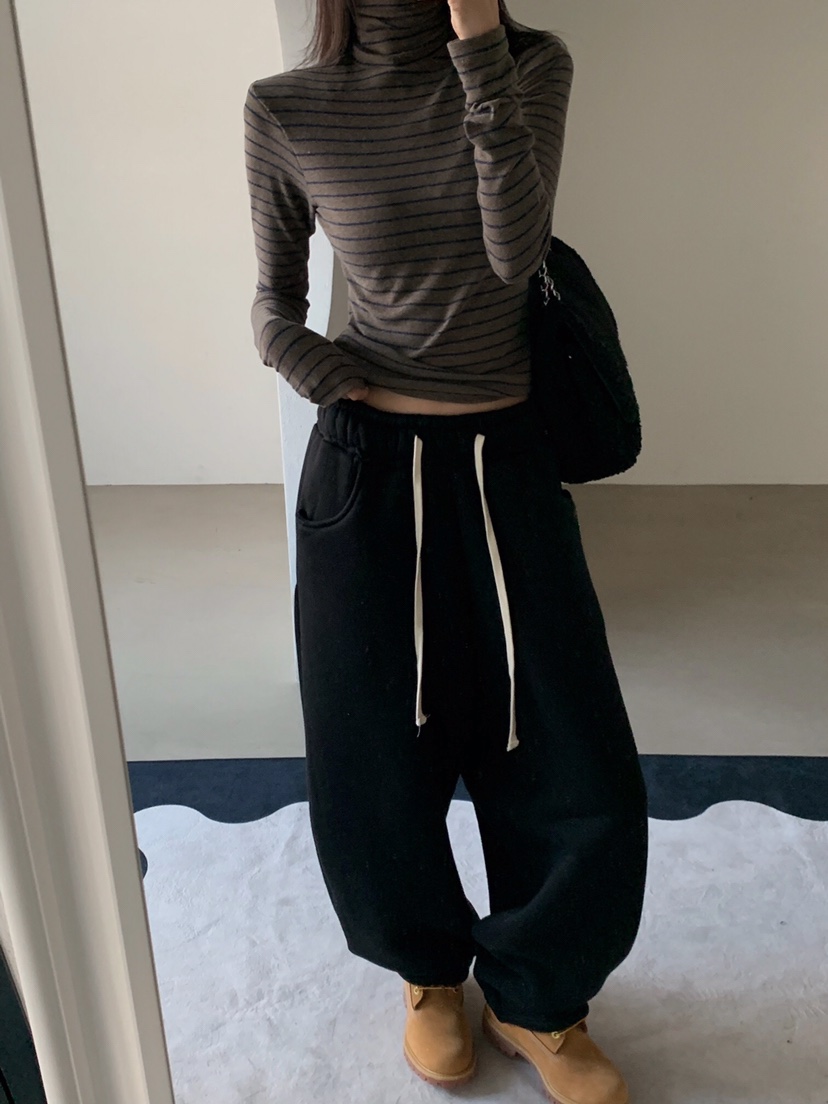 VERANDA東大門㊣代購女裝新品職業真品推薦25秋冬時尚休閑褲VERANDA休閑褲