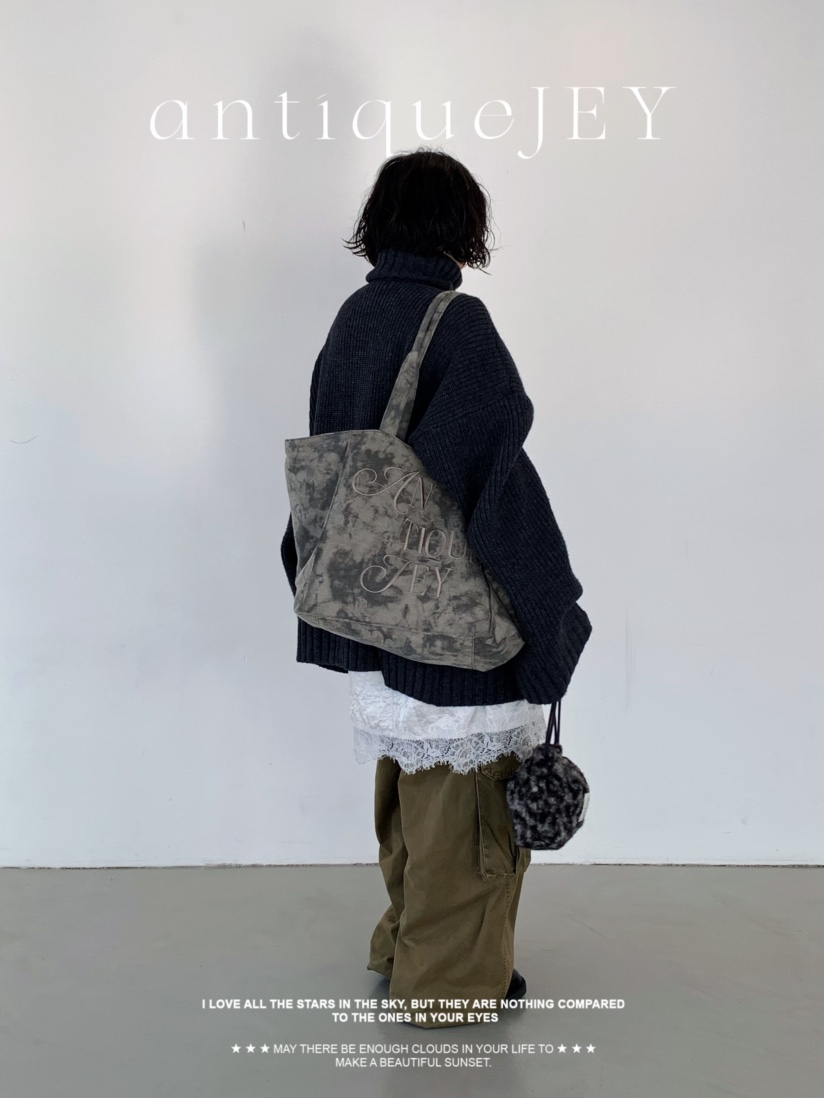 EDDY韓國直郵㊣女裝新品休閑推薦職業熱賣時尚單肩斜跨包刺繡EDDY單肩/斜跨包