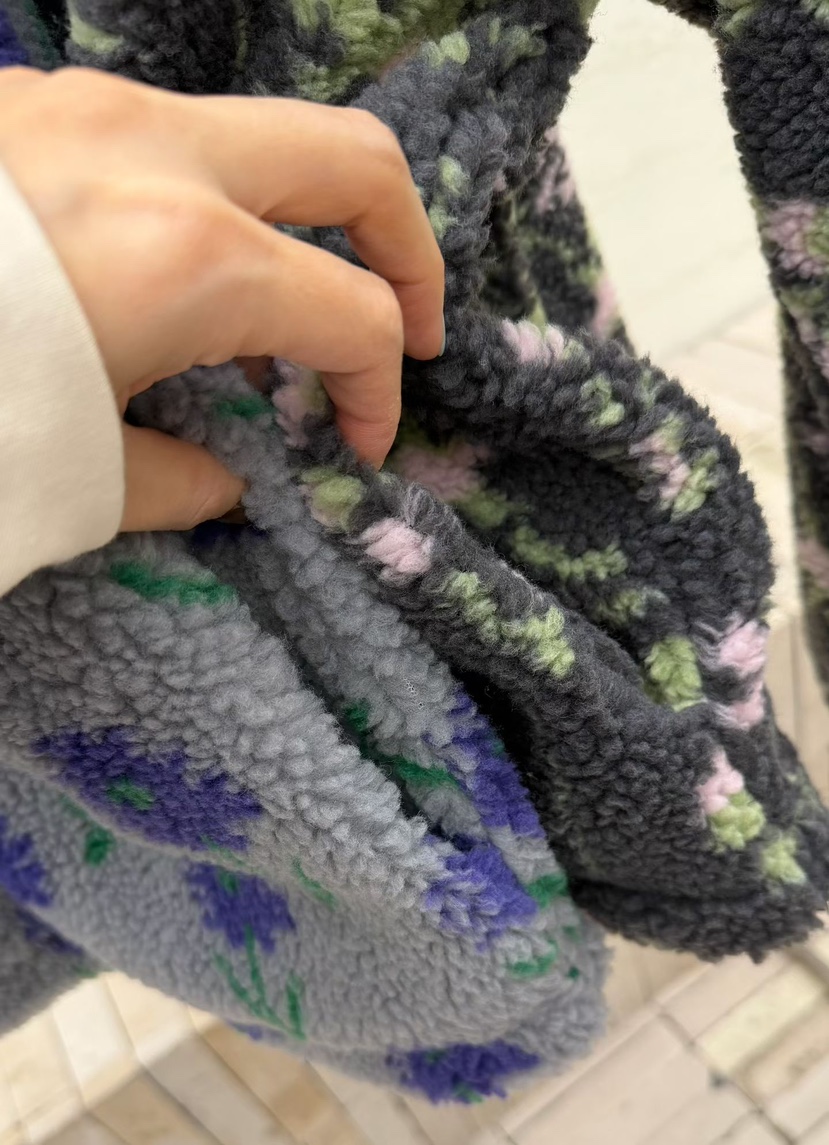 LOVABLE韓國直郵㊣女裝新款真品休閑熱賣推薦人氣25秋冬夾克花朵LOVABLE夾克