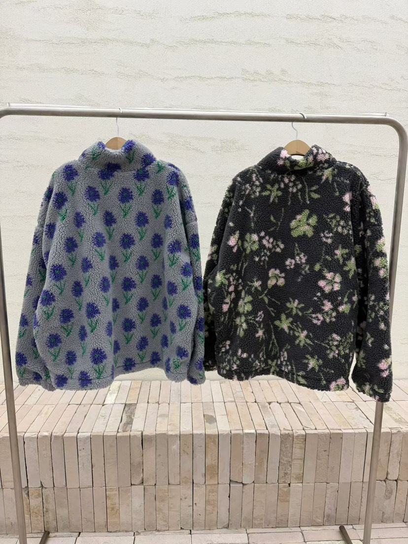 LOVABLE韓國直郵㊣女裝新款真品休閑熱賣推薦人氣25秋冬夾克花朵LOVABLE夾克