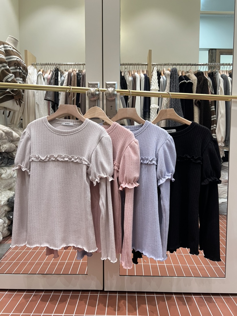 BE&amp;BE韓國直郵㊣女裝新品熱賣25秋冬人氣休閑推薦時尚T恤BE&beT恤