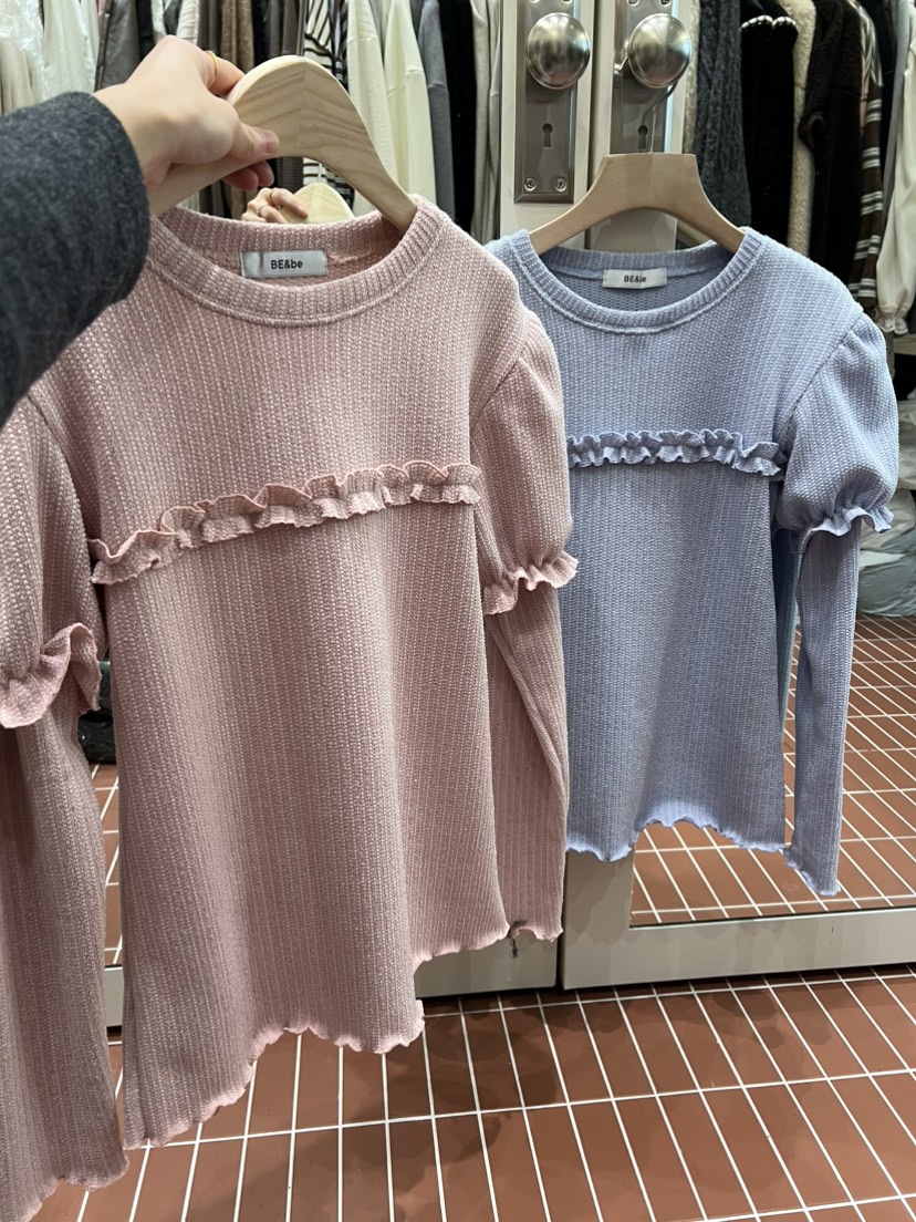 BE&amp;BE韓國直郵㊣女裝新品熱賣25秋冬人氣休閑推薦時尚T恤BE&beT恤