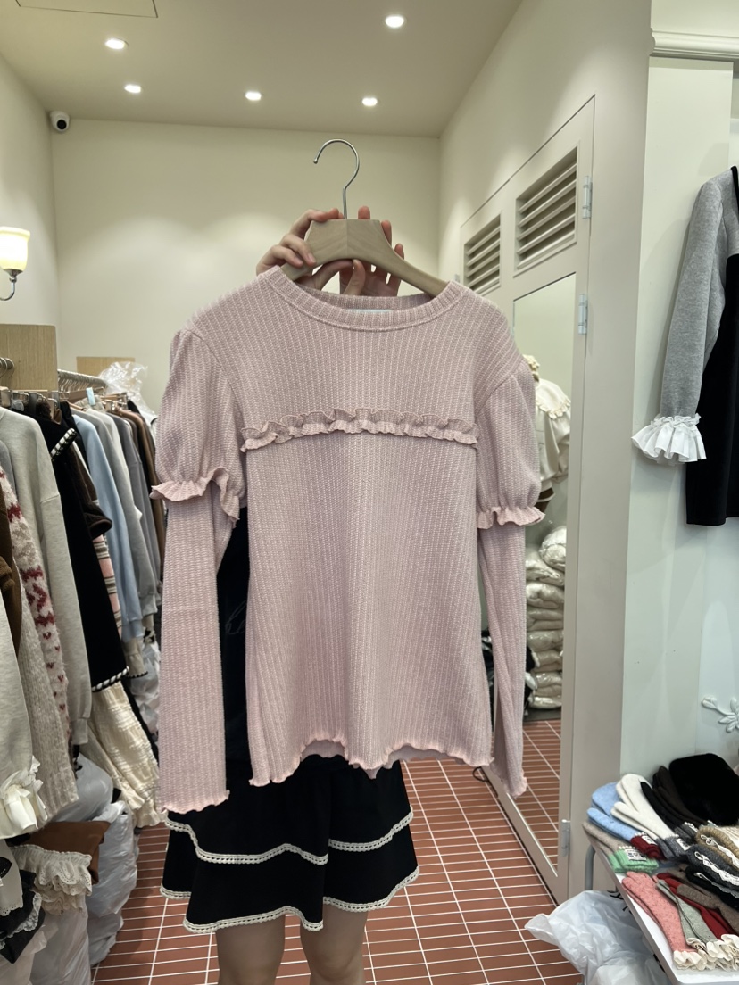 BE&amp;BE韓國直郵㊣女裝新品熱賣25秋冬人氣休閑推薦時尚T恤BE&beT恤圖色2