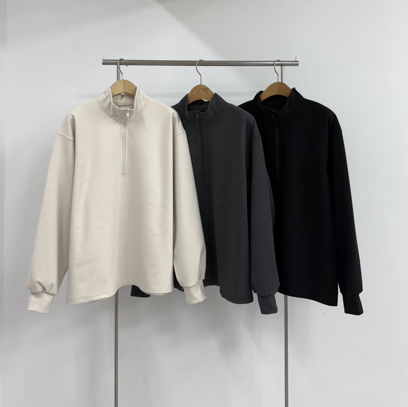 YIKHO STYLE東大門㊣代購女裝新款25秋冬職業真品衛衣拉鏈YIKHO STYLE衛衣