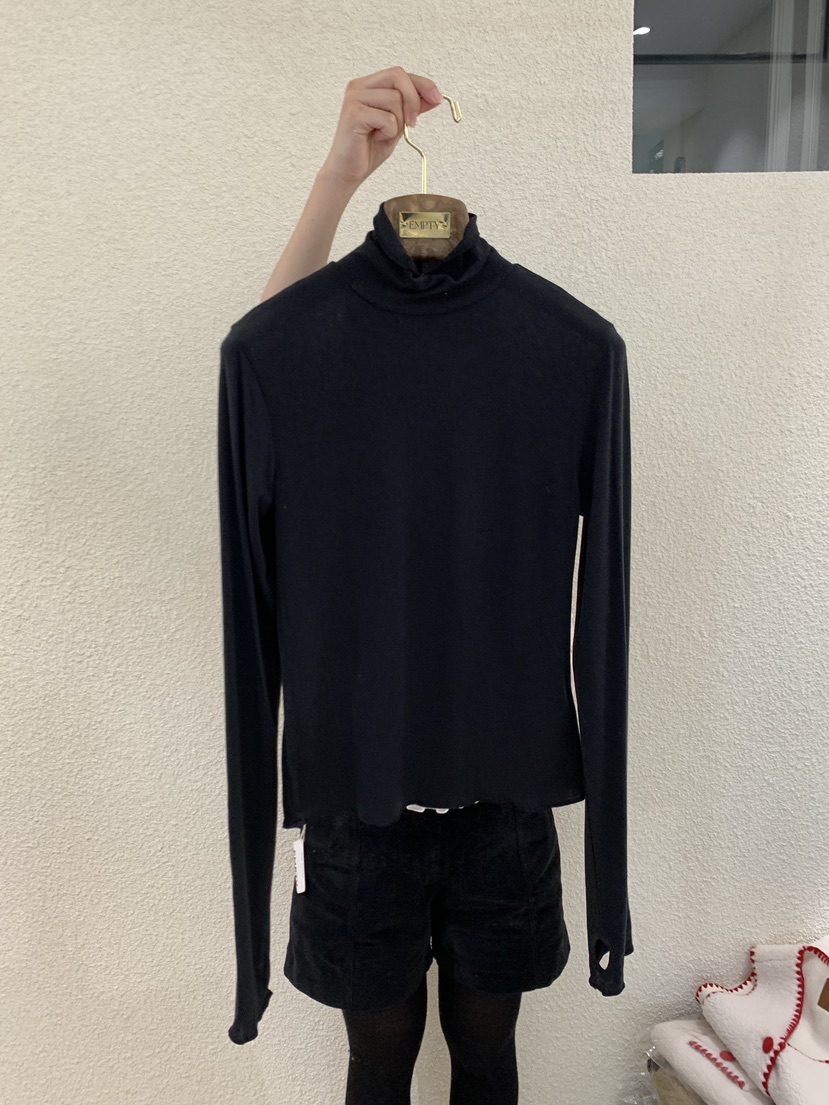 EMPTY韓國代購㊣女士新款人氣職業熱賣推薦休閑25秋冬長袖T恤EMPTY長袖T恤圖色5