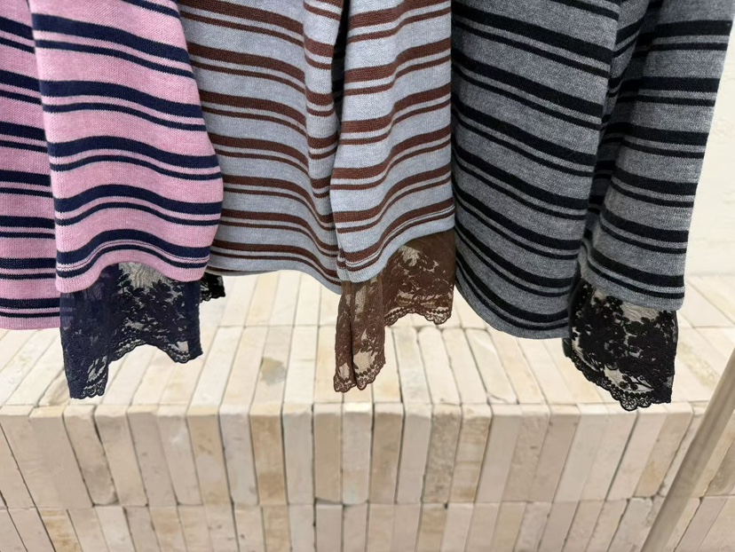 LOVABLE韓國直郵㊣女士新品職業時尚推薦25秋冬人氣長袖T恤LOVABLE長袖T恤