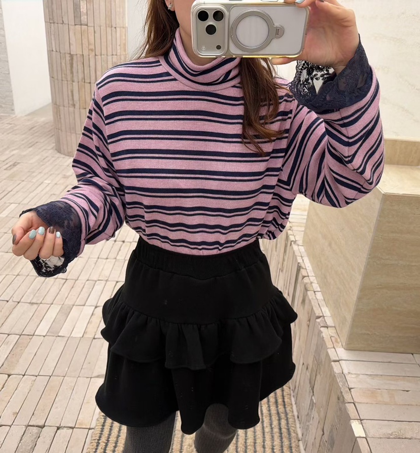 LOVABLE韓國直郵㊣女士新品職業時尚推薦25秋冬人氣長袖T恤LOVABLE長袖T恤