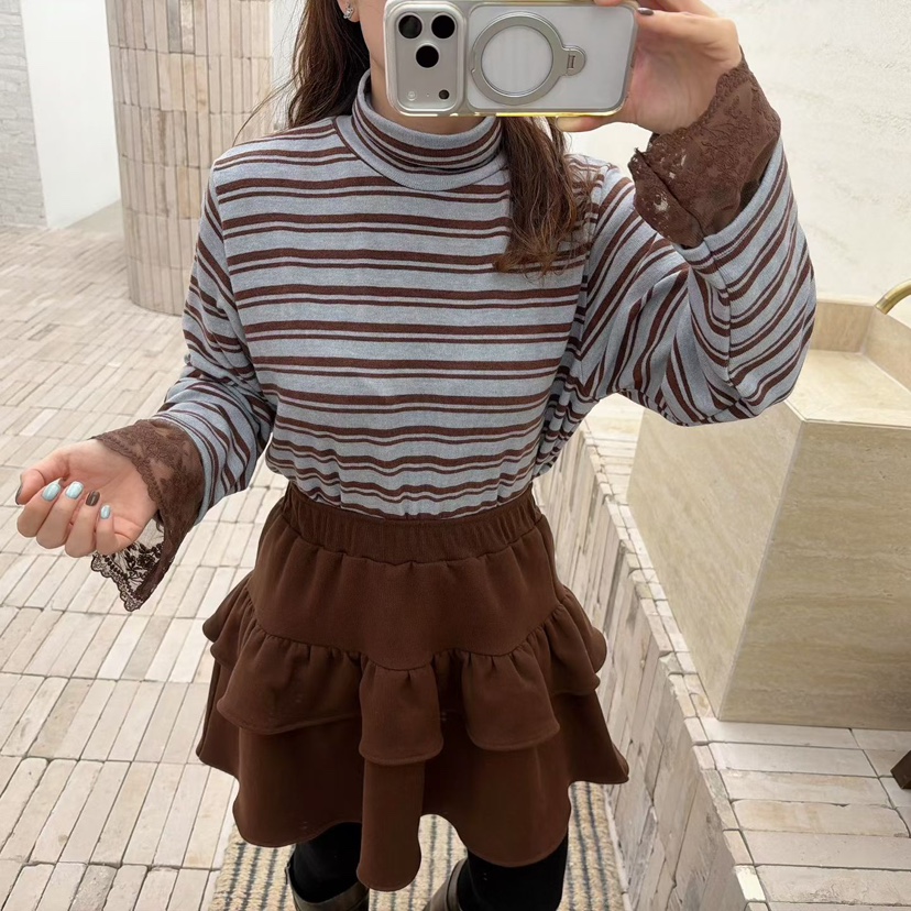 LOVABLE韓國直郵㊣女士新品職業時尚推薦25秋冬人氣長袖T恤LOVABLE長袖T恤