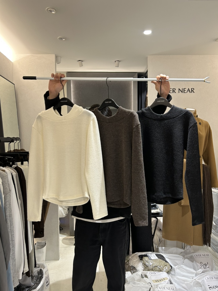 OVER NEAR東大門㊣直郵女士新品熱賣休閑25秋冬時尚職業衛衣OVER NEAR衛衣