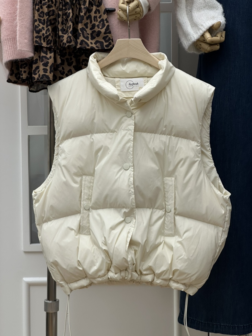 RE:FRESH-L東大門㊣代購女士新品休閑熱賣推薦時尚人氣馬甲RE:FRESH馬甲圖色1