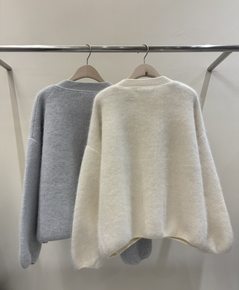 MABE東大門㊣代購女士新款休閑職業人氣25秋冬針織衫開襟衫MABE針織衫