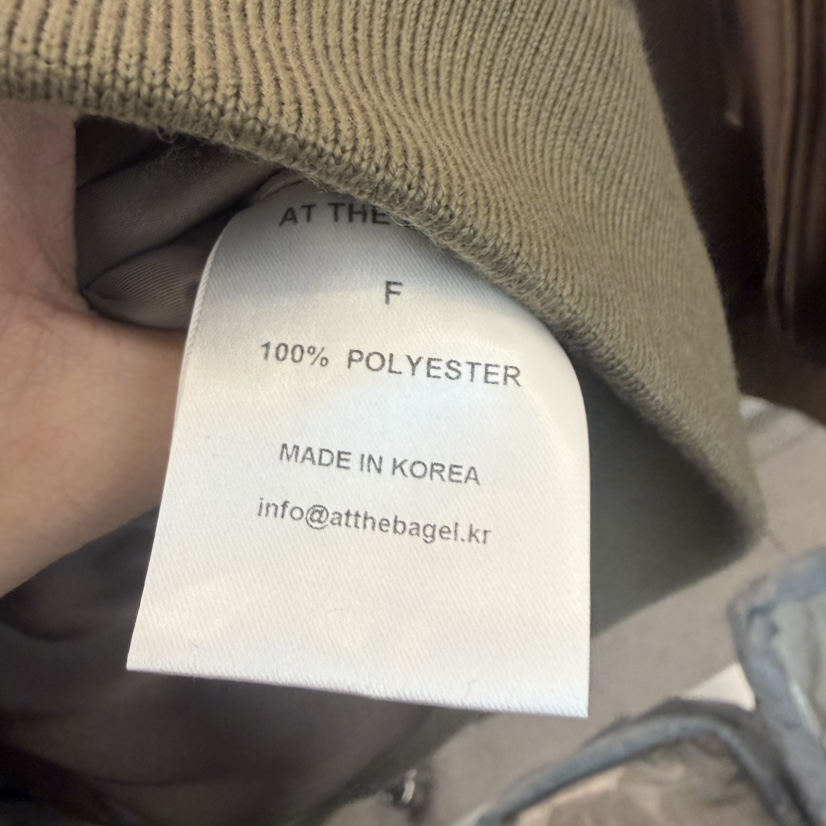 AT THE BAGEL東大門㊣實拍女士新款推薦熱賣時尚短款羽絨服AT THE BAGEL短款羽絨服