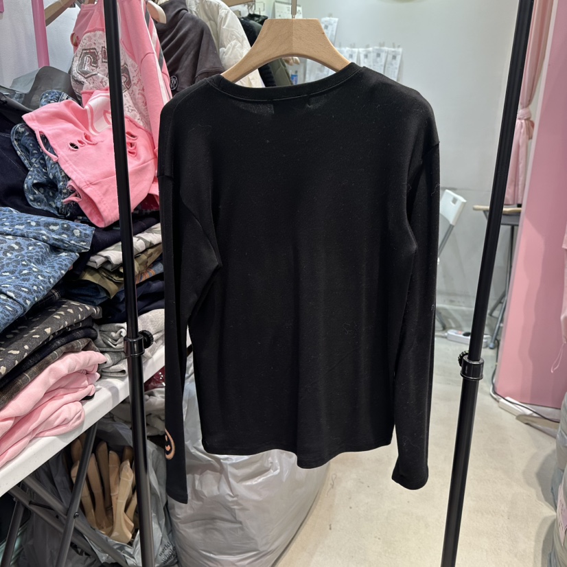ANNA-P東大門㊣代購女裝新品休閑25秋冬職業熱賣推薦長袖T恤ANNA-P長袖T恤
