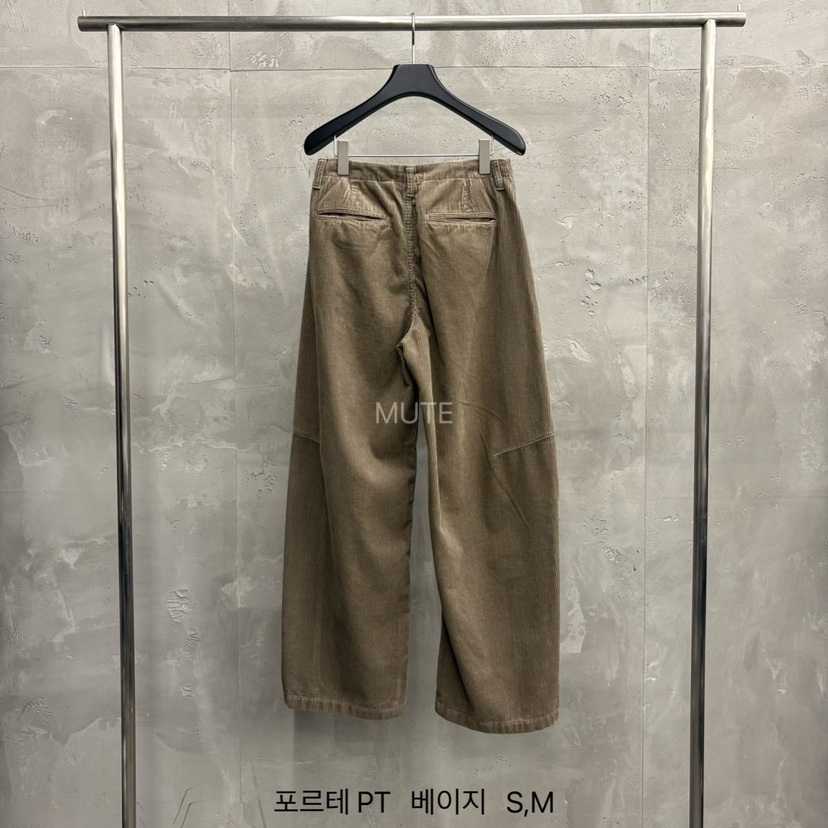 MUTE-P東大門㊣實拍女士新品推薦真品熱賣25秋冬職業休閑褲MUTE休閑褲