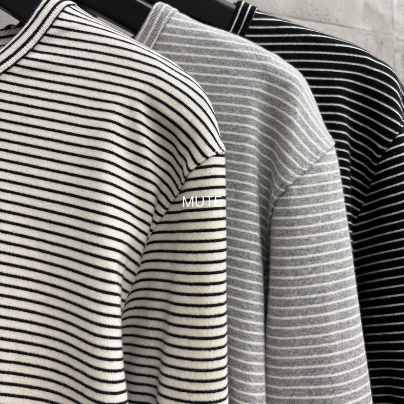 MUTE-P東大門㊣直郵女士新款25秋冬時尚人氣熱賣休閑長袖T恤MUTE長袖T恤