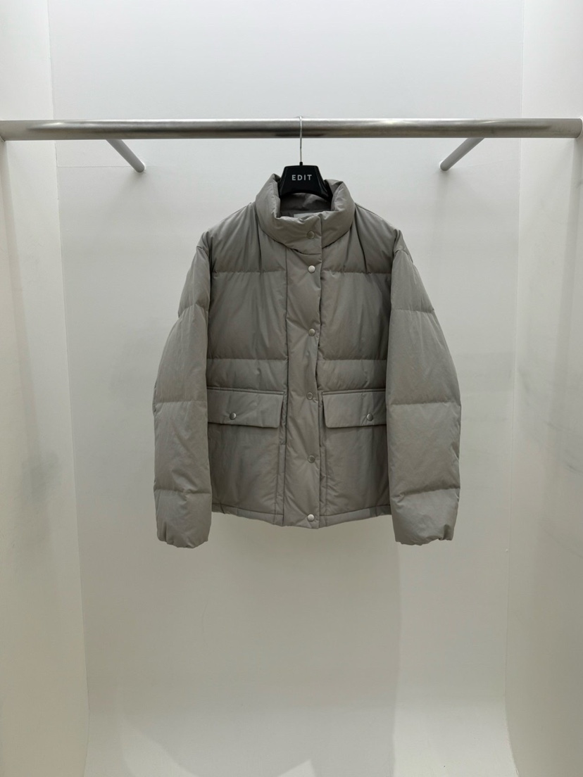 EDIT東大門㊣代購女裝新款熱賣職業人氣時尚休閑短款羽絨服EDIT短款羽絨服圖色2