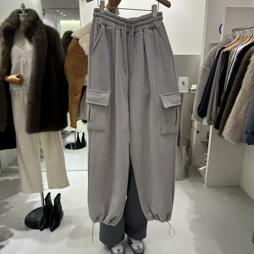 AHOY東大門㊣實拍女士新款熱賣休閑職業時尚人氣休閑褲加絨AHOY休閑褲圖色1