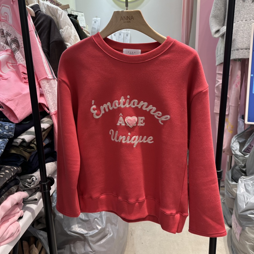 ANNA-P東大門㊣實拍女裝新品熱賣時尚真品人氣休閑衛衣加絨ANNA-P衛衣圖色1