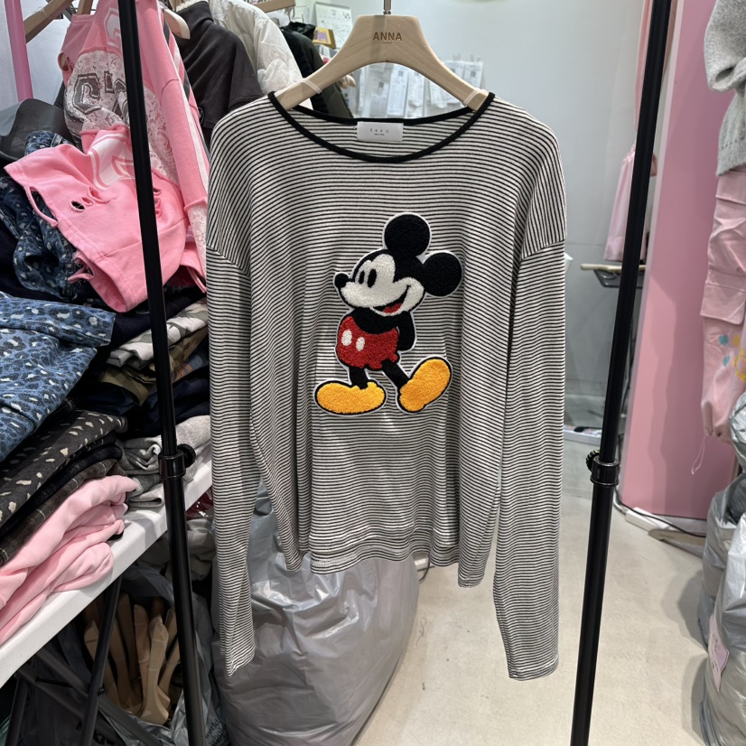 ANNA-P韓國直郵㊣女士新品人氣推薦25秋冬職業真品長袖T恤ANNA-P長袖T恤圖色2