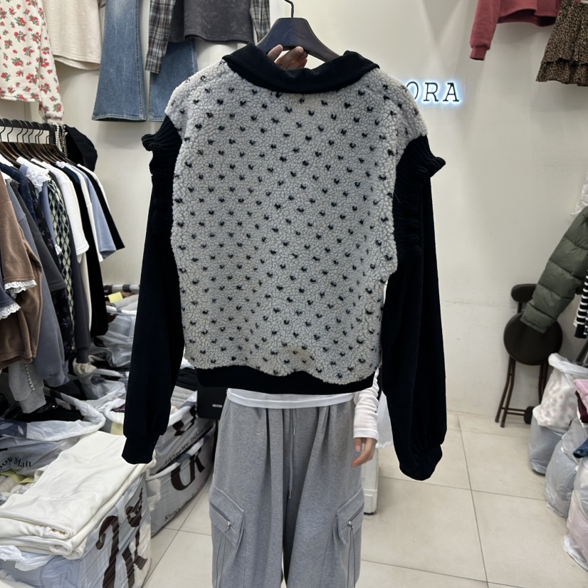 BORA BORA東大門㊣直郵女士新款職業熱賣人氣25秋冬衛衣假兩件BORA BORA衛衣