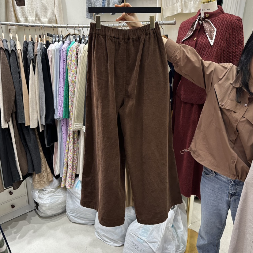 BIKINI韓國代購㊣女裝新品職業推薦人氣時尚熱賣25秋冬休閑褲BIKINI休閑褲