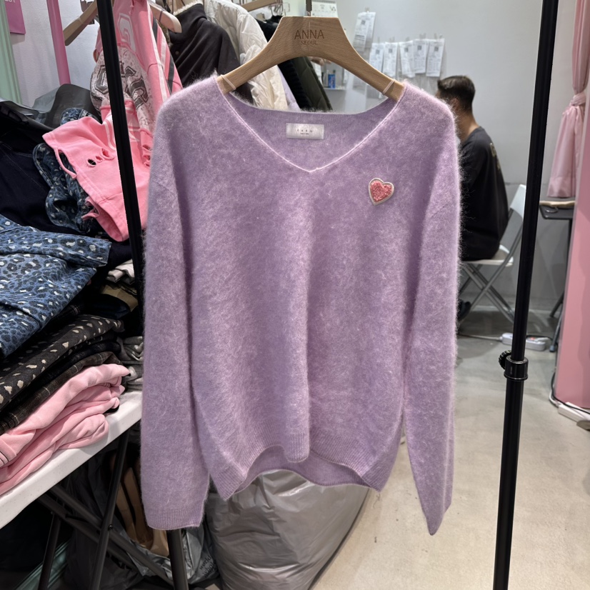 ANNA-P東大門㊣代購女士新品熱賣人氣職業休閑針織衫安哥拉ANNA-P針織衫圖色1