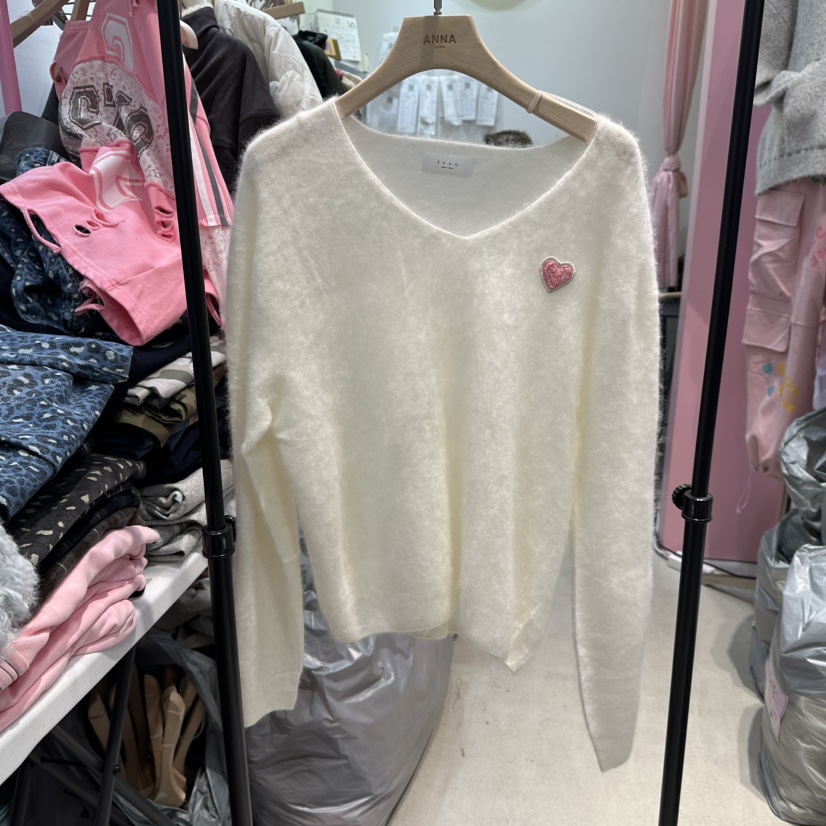 ANNA-P東大門㊣代購女士新品熱賣人氣職業休閑針織衫安哥拉ANNA-P針織衫圖色3