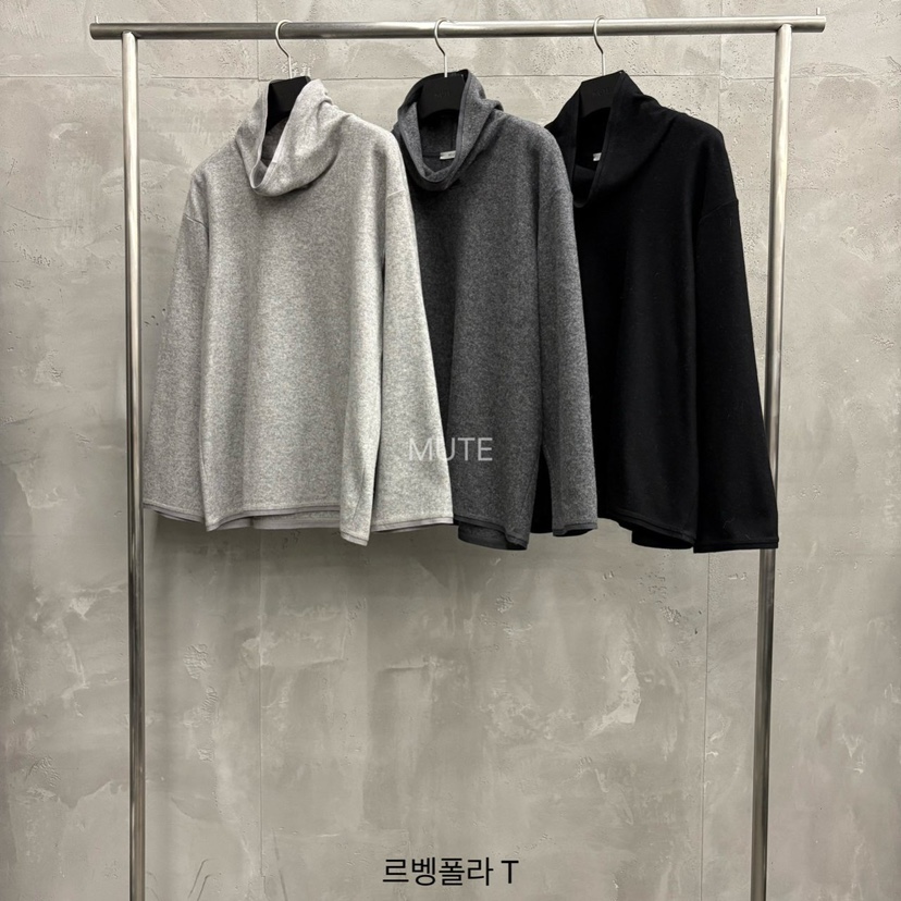 MUTE-P韓國代購㊣女士新款職業25秋冬休閑熱賣推薦真品衛衣MUTE衛衣