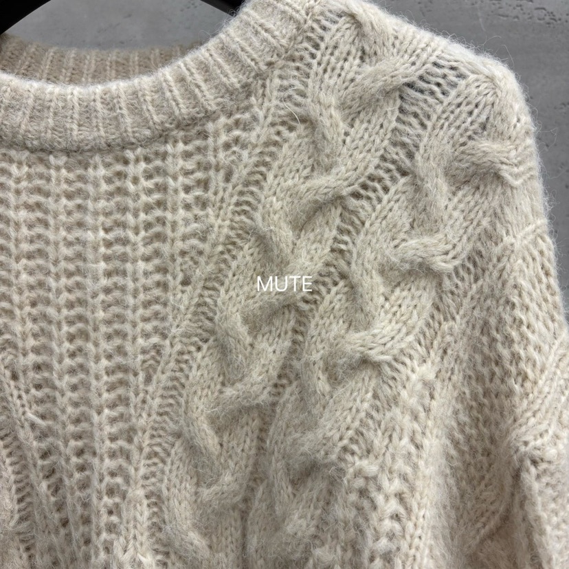 MUTE-P東大門㊣直郵女裝新款25秋冬時尚熱賣真品休閑針織衫MUTE針織衫
