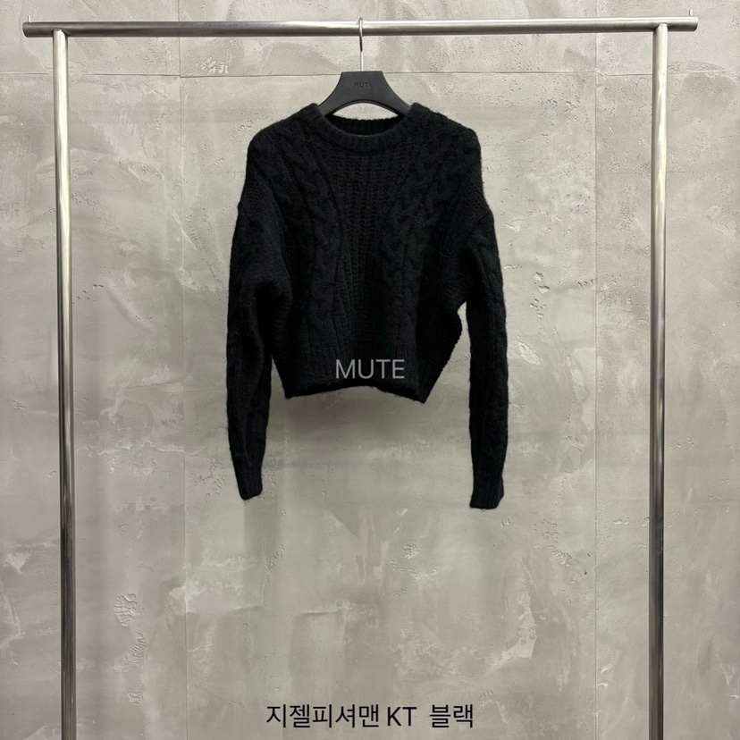 MUTE-P東大門㊣直郵女裝新款25秋冬時尚熱賣真品休閑針織衫MUTE針織衫圖色4
