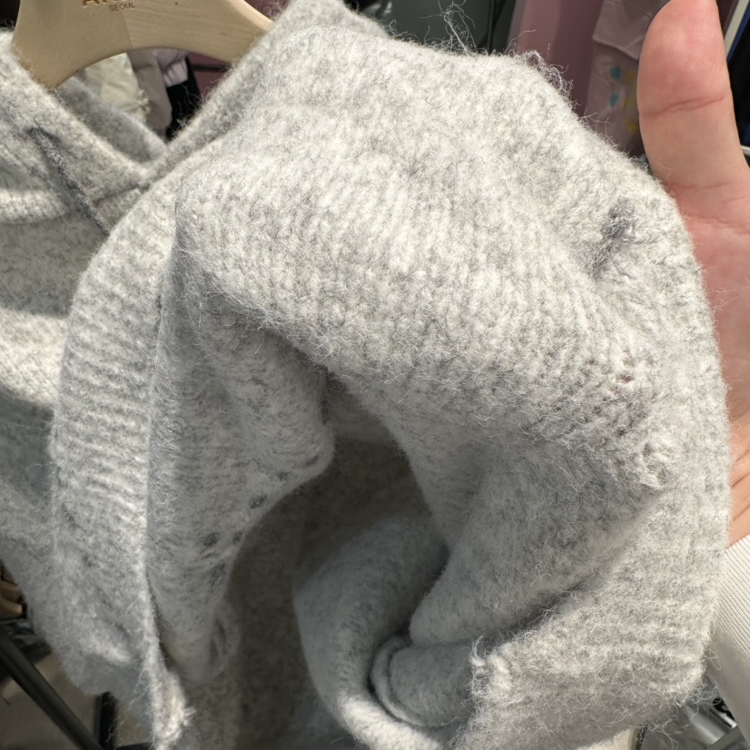 ANNA-P東大門㊣實拍女裝新品真品時尚25秋冬毛衣連帽針織衫ANNA-P毛衣