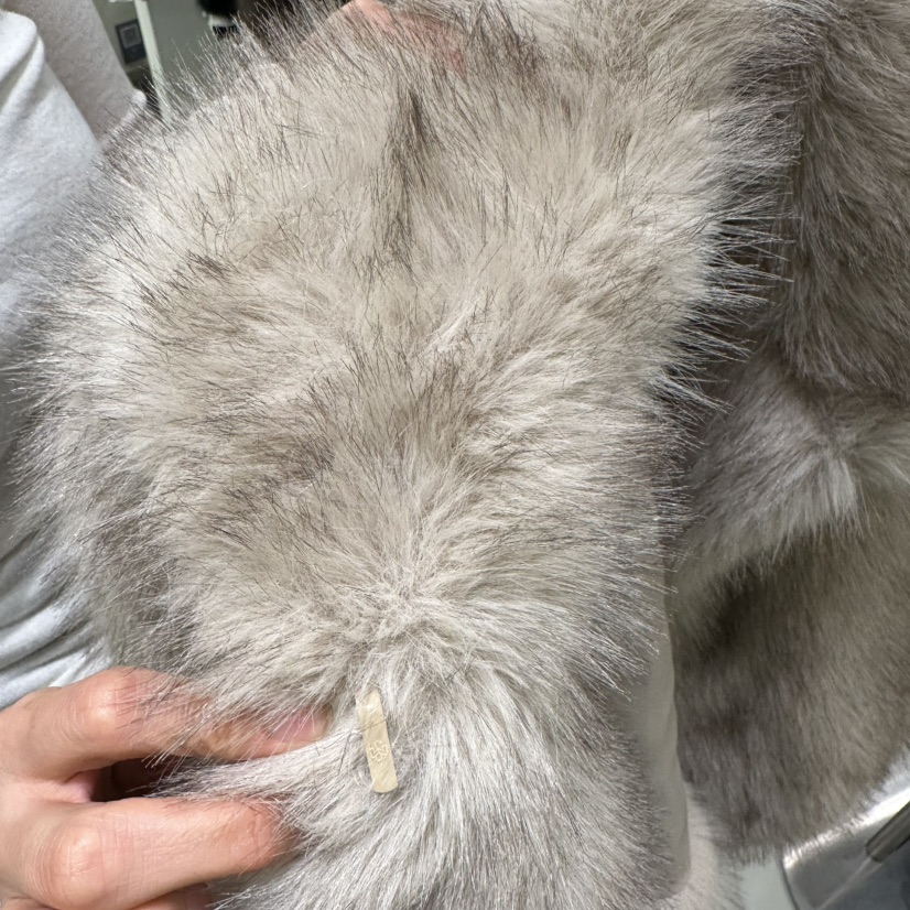 AHOY東大門㊣直郵女裝新品休閑25秋冬人氣職業短款大衣皮草AHOY短款大衣