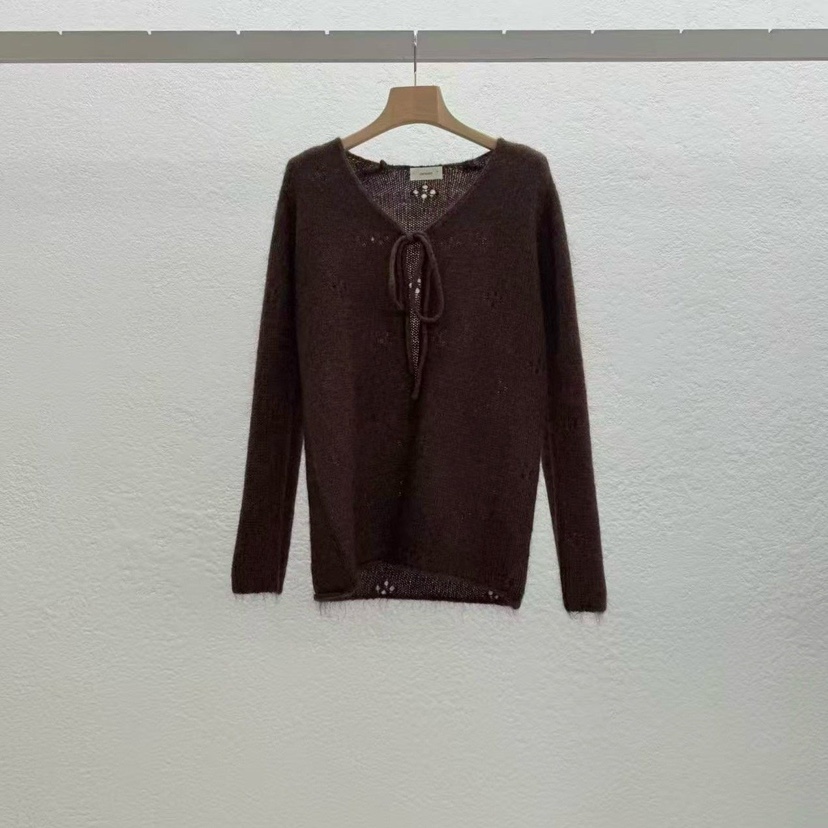 STATEMENT東大門㊣代購女裝新品熱賣25秋冬人氣職業真品針織衫STATEMENT針織衫圖色2