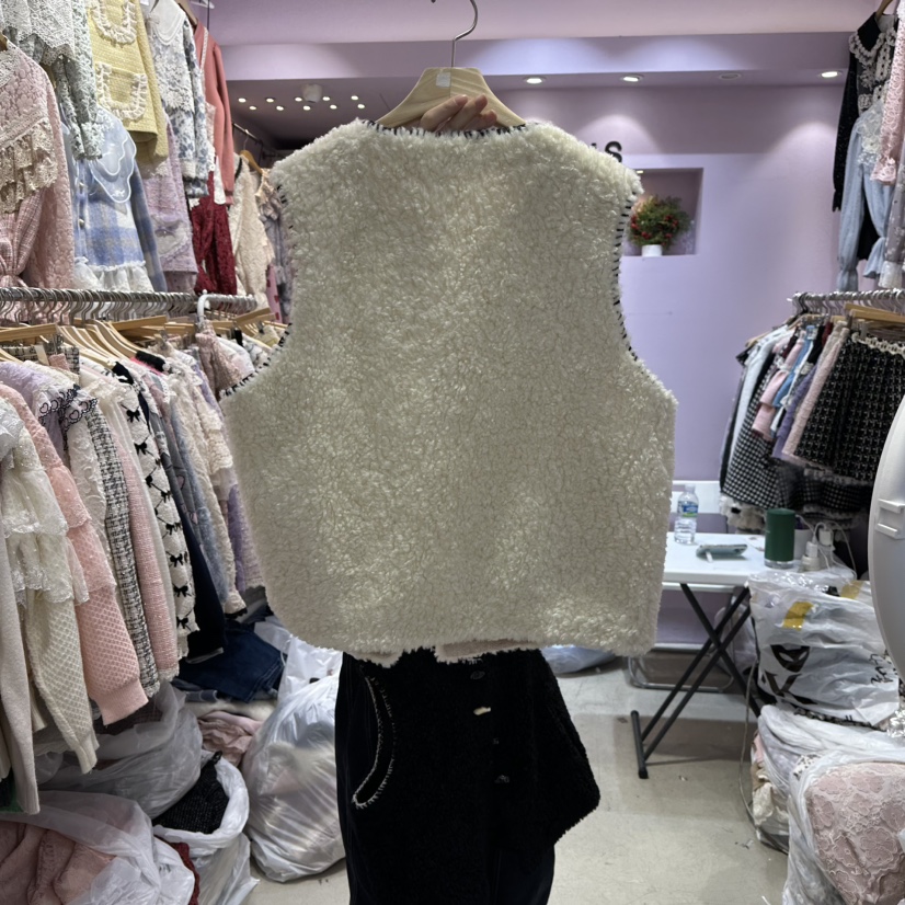 MS韓國代購㊣女士新款時尚職業熱賣休閑人氣25秋冬推薦馬甲MS馬甲