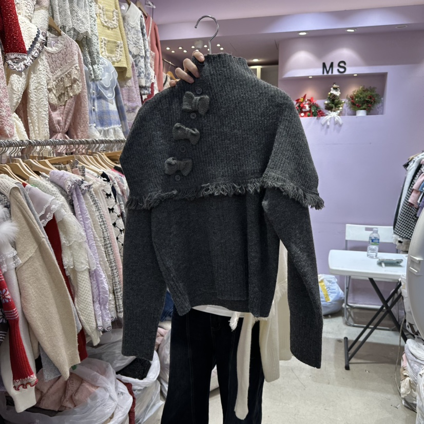 MS東大門㊣代購女裝新款推薦休閑人氣熱賣職業25秋冬時尚毛衣MS毛衣圖色2