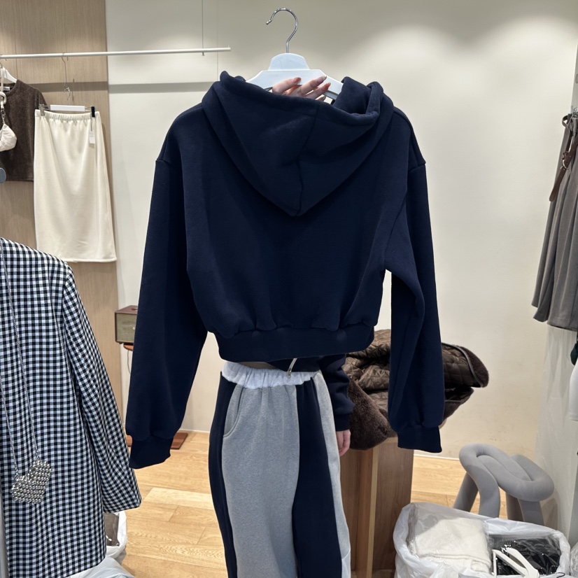 ZIPPER東大門㊣直郵女士新品真品推薦人氣時尚夾克拉鏈加絨ZIPPER夾克