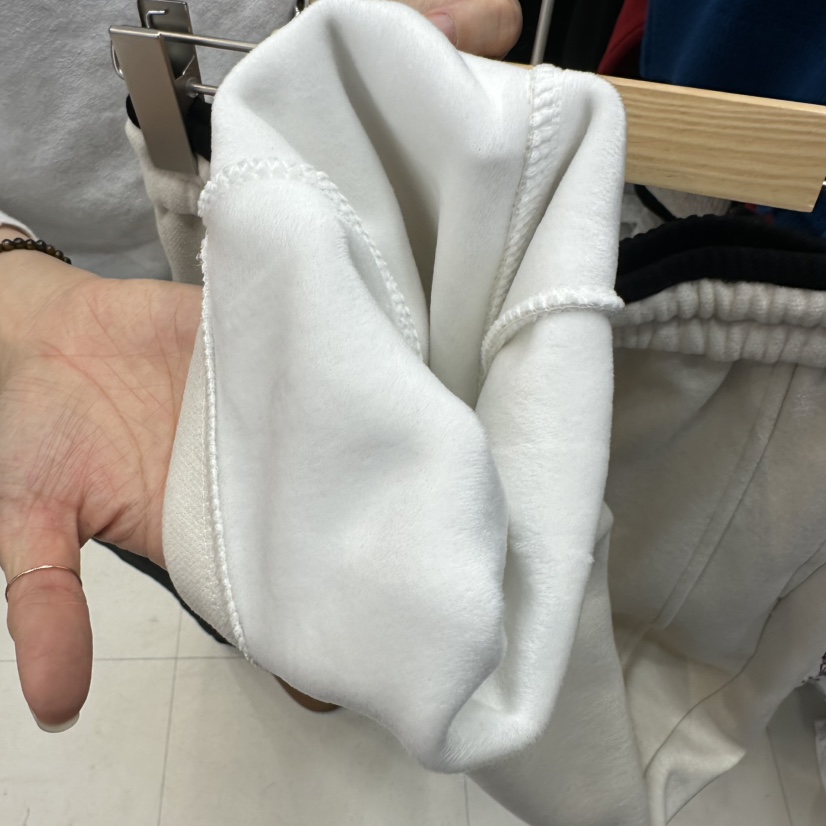 HOJAE東大門㊣實拍女裝新品真品25秋冬休閑職業時尚休閑褲抓絨MID-LEVEL JUMP休閑褲