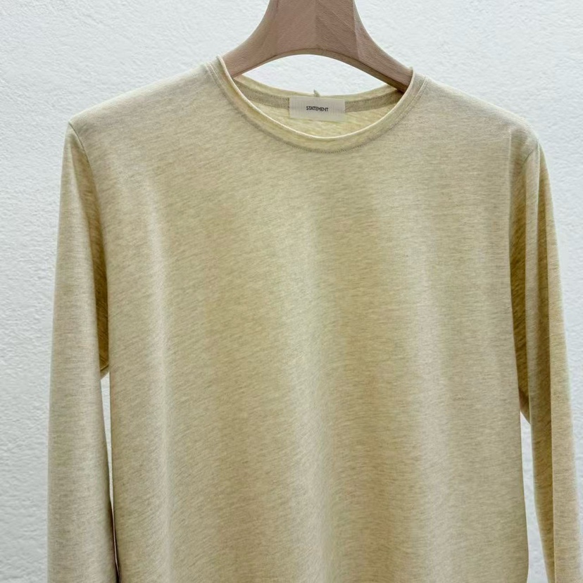 STATEMENT韓國代購㊣女裝新品真品推薦熱賣休閑職業長袖T恤STATEMENT長袖T恤