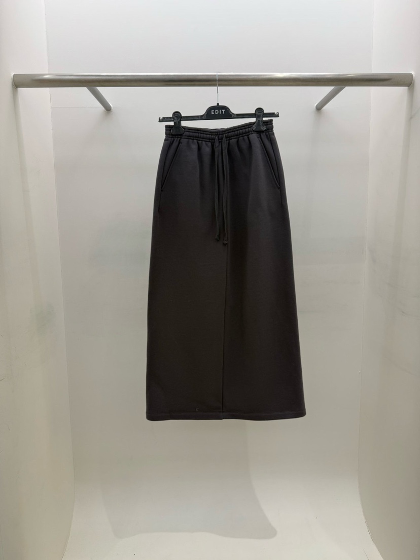 EDIT韓國直郵㊣女裝新款推薦休閑真品熱賣職業時尚人氣長裙EDIT長裙圖色5墨色